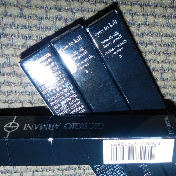 Giorgio Armani #3 Smooth Silk Eye Pencil Eyeliner💯Authentic🆕New in Box! - Picture 13 of 15
